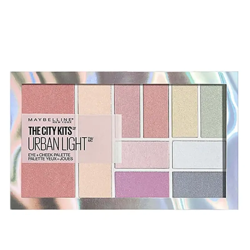 maybelline-urban-light-city-kits-eyeshadow-palette پالت سایه چشم Urban Light سیتی کیتس میبلین
