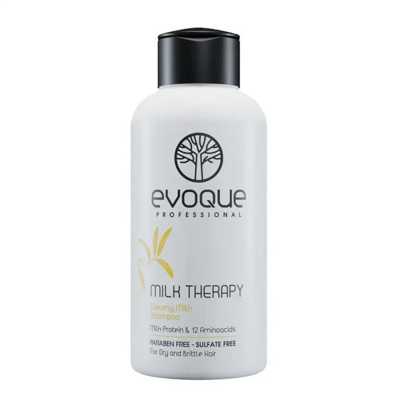 milk-therapy-creamy-milk-shampoo-travel-size-100ml شامپو ايووك مدل THERAPY MILK مخصوص موهاي خشك و شكننده حجم ١٠٠ ميل(مسافرتي)