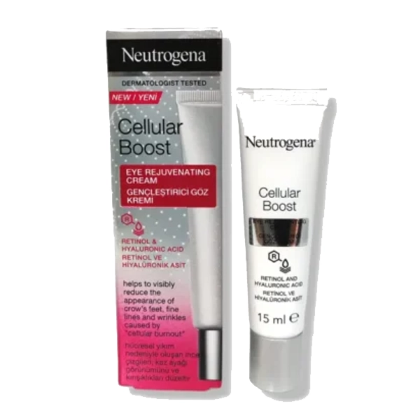 neutrogena-anti-wrinkle-cream-cellular-boost-model-volume-15-ml کرم ضد چروک دورچشم نوتروژینا مدل Cellular Boost حجم ۱۵ میلی لیتر
