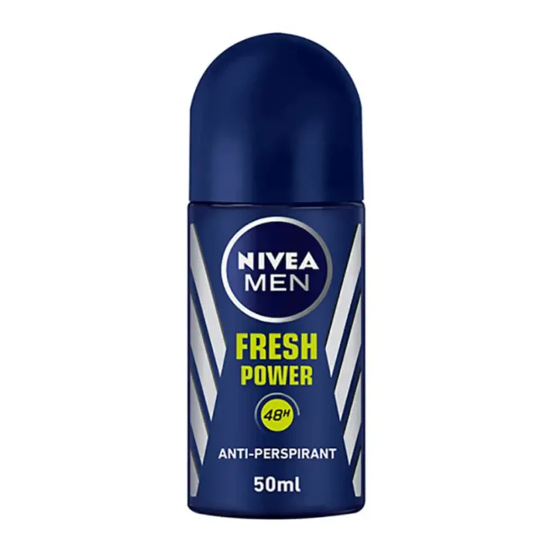 nivea-fresh-power-deodorant-for-men مام رولی مردانه نیوا مدل fresh power حجم 50 میل