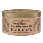 ماسک مو صاف‌کننده او جی ایکس مدل Keratin Smooth حجم 300میل