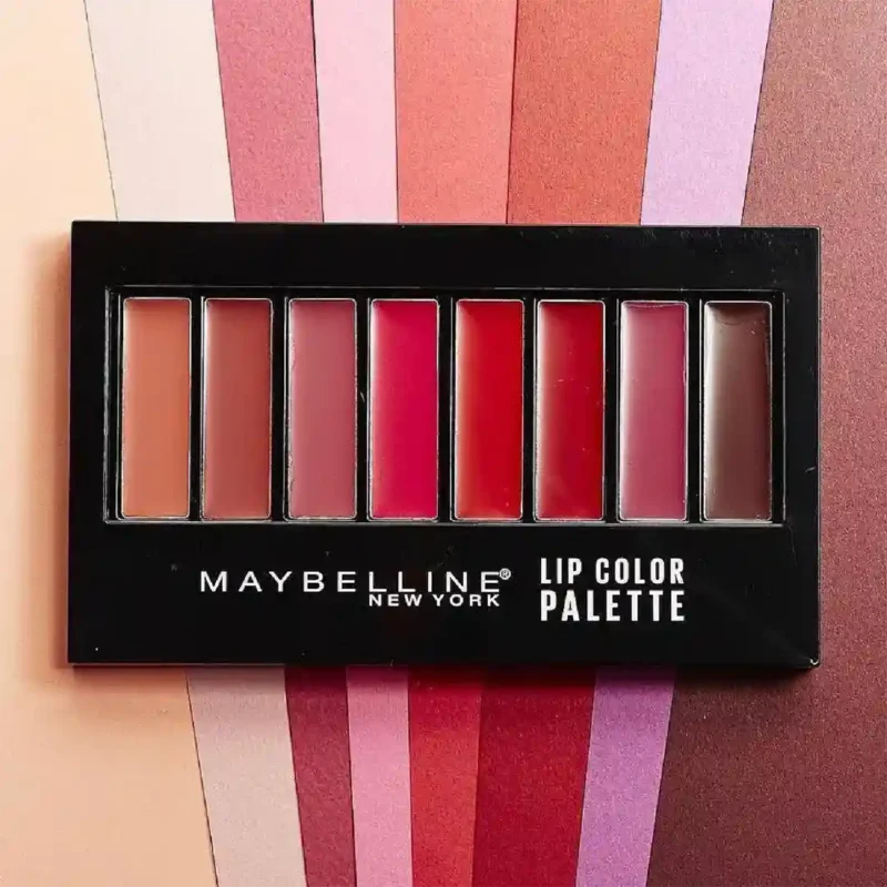 پالت رژلب میبلین 8 رنگ Lip Color - Image 2