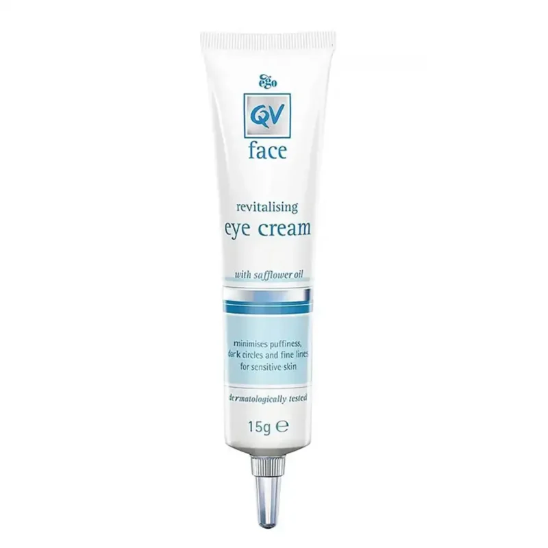 qv-revitalizing-eye-cream-15-grams کرم دور چشم کیووی مدل QV REVITALIZING حجم 15 گرم