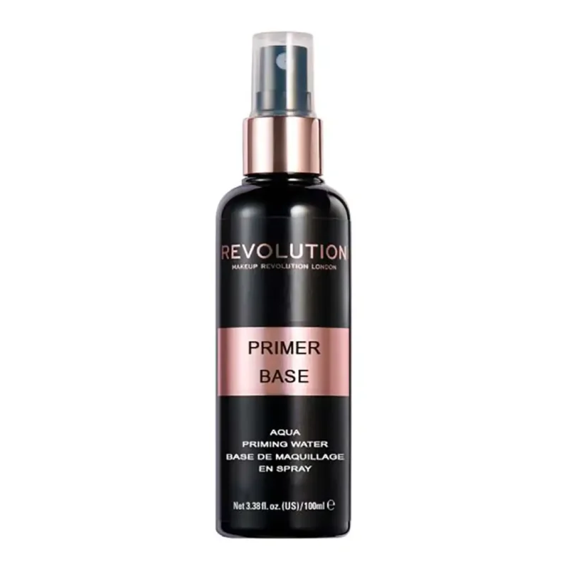 revolution-primer-spray-model-primer-base-volume-100-ml اسپری پرايمر رولوشن مدل PRO BASE انواع پوست 100 ميل