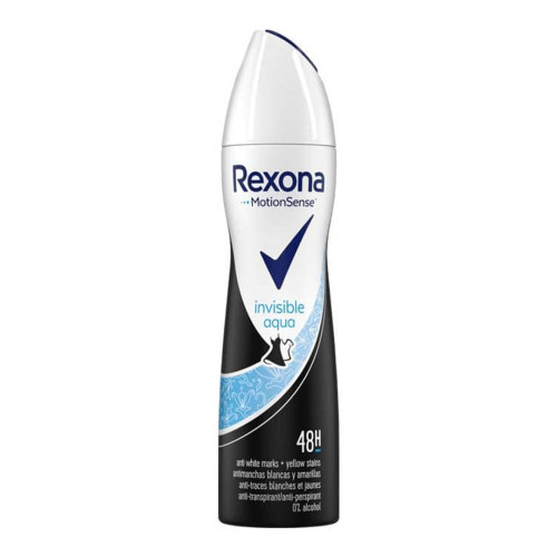 rexona-invisible-aqua-spray-for-women-200ml-medium اسپری ضدتعریق زنانه رکسونا مدل invisible aqua حجم 200 میل - Image 1