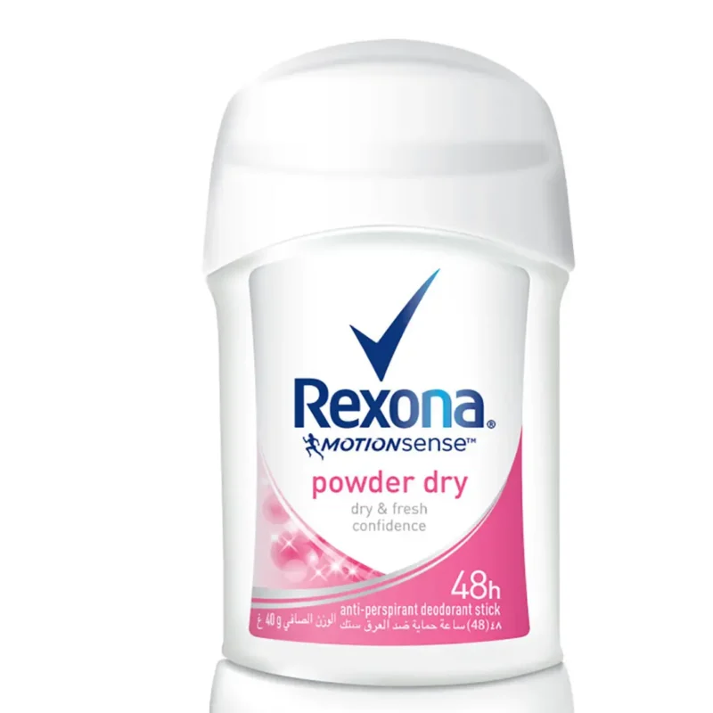 rexona-wt-stick-powder-dry مام صابوني ركسونا زنانه مدل powder dry حجم 40 گرم