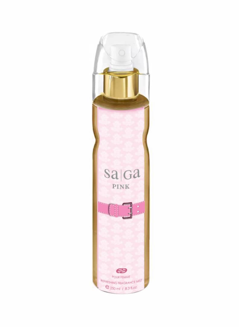 saga pink بادی اسپلش زنانه امپر مدل saga pink حجم 250میل - Image 1