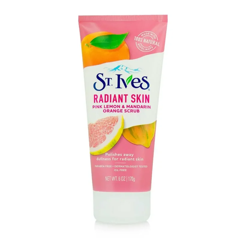 saint-ives-lemon-and-orange-scrub-radiant-skin-model اسکراب لیمو و پرتقال سنت ایوز مدل radiant skin