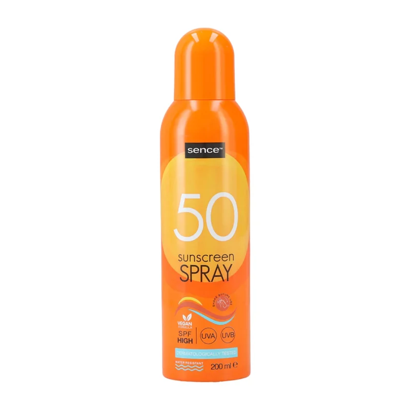 sence-sunscreen-spray-aerosol-spf50-200ml-2203-215-0200_1 اسپری ضد آفتاب SPF50 سنس حجم 200 میل - Image 1