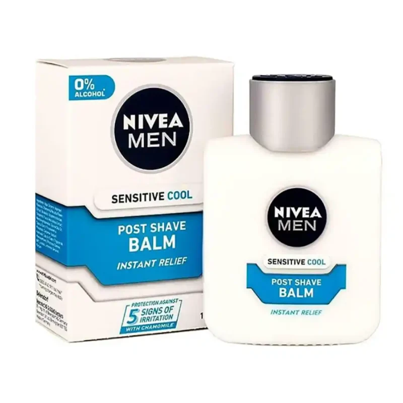 sensitive-cool-instant-relief-post-shave بالم افترشیو نیوا مدل sensitive cool instant relief حجم 100 میل