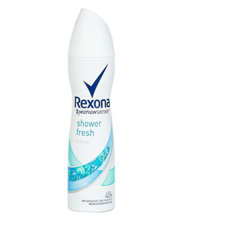 shower fresh اسپری ضدتعریق زنانه رکسونا مدل shower fresh حجم 200میل - Image 1