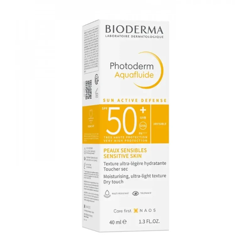 sunscreen-photoderm-aquafluid-spf50-bioderma-1 ضد آفتاب فتودرم آکوافلویید SPF50+ بایودرما حجم 40میل