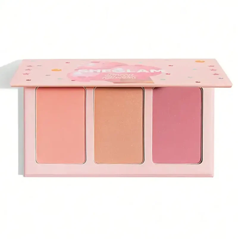 sweet-cheeks-blush-trio-shiglam-blush-palette-3-colors پالت رژگونه شیگلم مدل SWEET CHEEKS BLUSH TRIO (3رنگ)