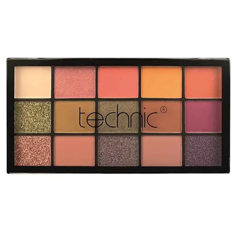 technic-cinnamon-swirl-eyeshadow-palette پالت سایه چشم تکنیک مدل CINNAMON SWIRL