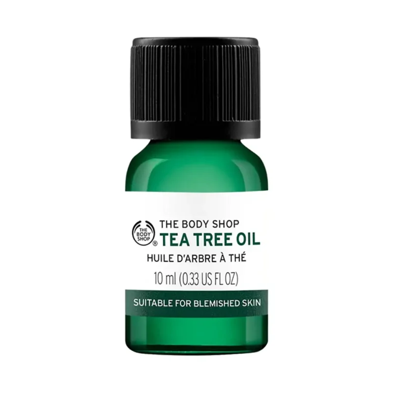 the-body-shop-anti-acne-oil-tea-tree-model-green-tea-suitable-for-blemished-skin-volume-10-ml روغن ضد جوش بادي شاپ مدل TEA TREE چاي سبز مناسب پوست لك دار حجم 10 ميل