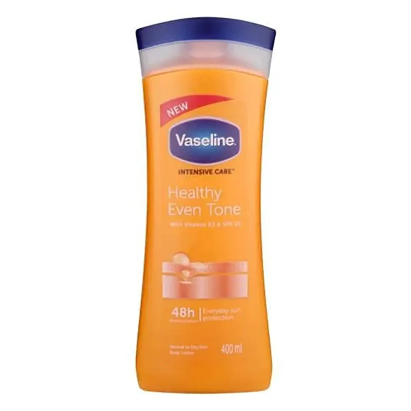 vaseline-healthy-even-tone-body-lotion-volume-400-ml لوسیون بدن وازلین مدل Even tone مناسب انواع پوست 400 ميل