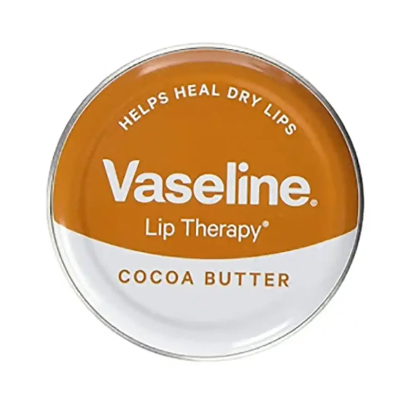 vaseline-lip-therapy-cocoa-butter-20g نرم کننده لب وازلین مدل cocoa butter حجم 20گرم