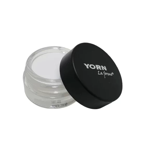yorn gel eyeliner4 خط چشم ژلهای یورن رنگ سفید حجم 5میل - Image 1