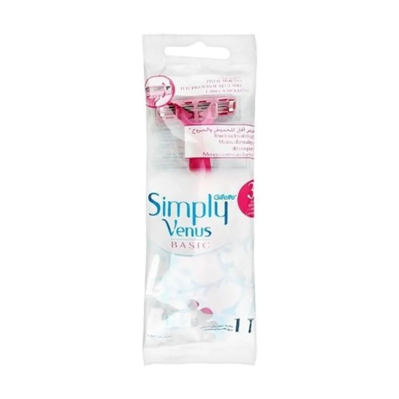 تیغ اصلاح زنانه ونوس مدل Simply Venus Basic بسته‌ی 1 عددی - Image 4
