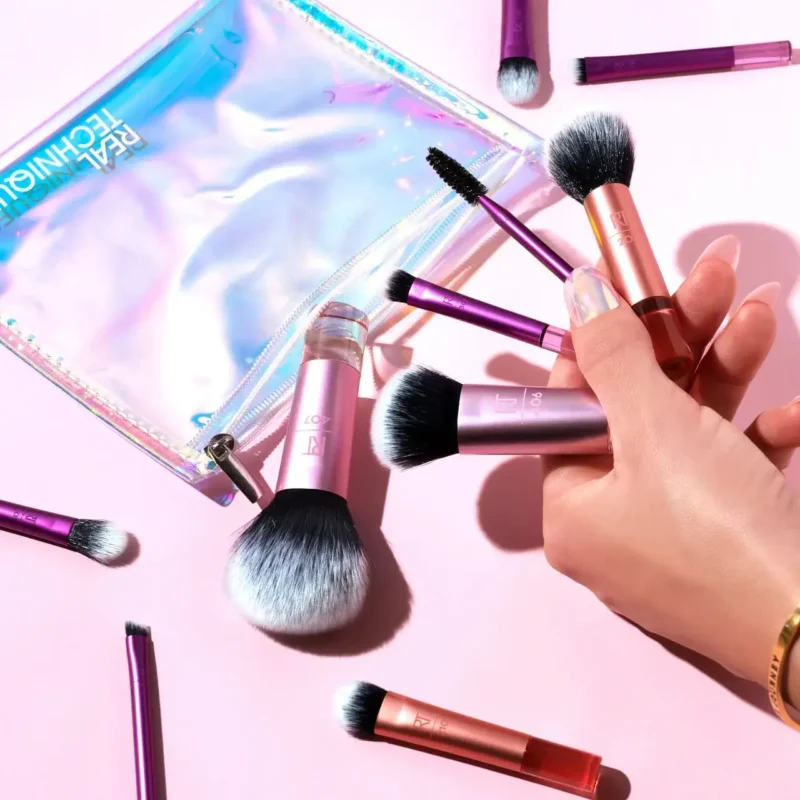 ست براش 10 تکه چشم و صورت ریل تکنیک مدل Mini Brush Kit - Image 3