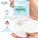 میسلار واتر آبرسان سیمپل مدل Hydrating حجم 400میل - Image 2
