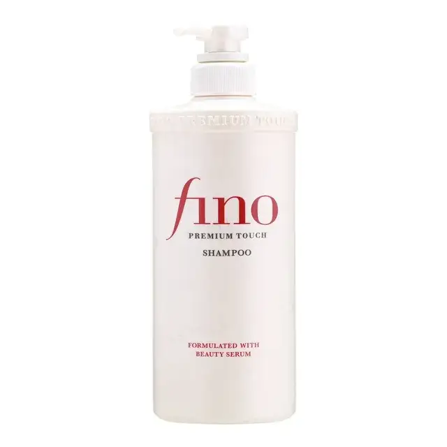 fino premium touch shampoo copy شامپو ترمیم کننده و تغذیه کننده مو فینو شیسیدو حجم 550 میل - Image 1