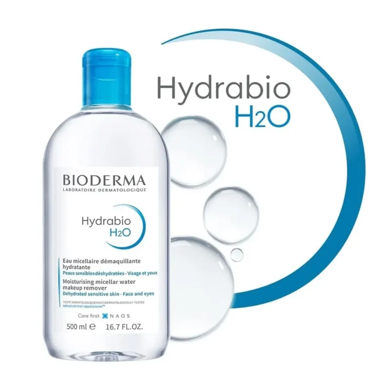 ميسلار آبرسان بایودرما مدل Hydrabio H2O حجم 500 ميل - Image 3