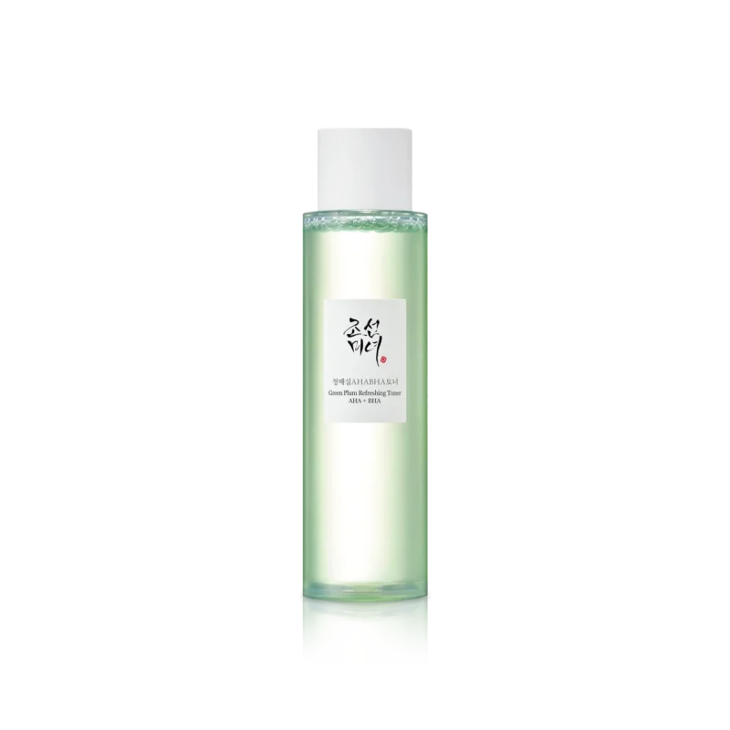 BeautyofJoseon-GreenPlumRefreshingTonerWithAHA_BHA-U-150ML-8809968130123-1 تونر آبرسان و جوانساز AHA+BHA بیوتی آف جوسان حجم 150میل - Image 1