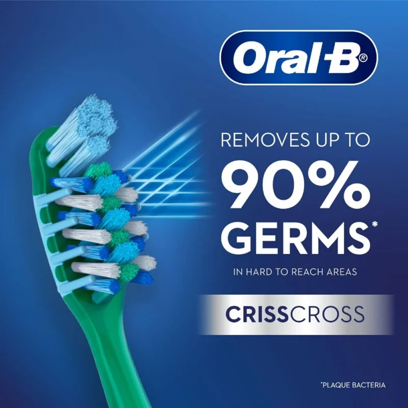 مسواک اورال بی مدل CrissCross - Image 2