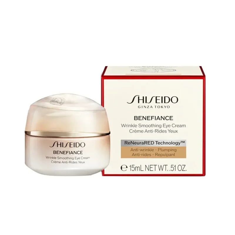 shiseido-benefiance-wrinkle-smoothing-eye-cream-n-15ml-230928023329 (3) کرم دورچشم ضدچروک شیسیدو مدل Benefiance - Image 1