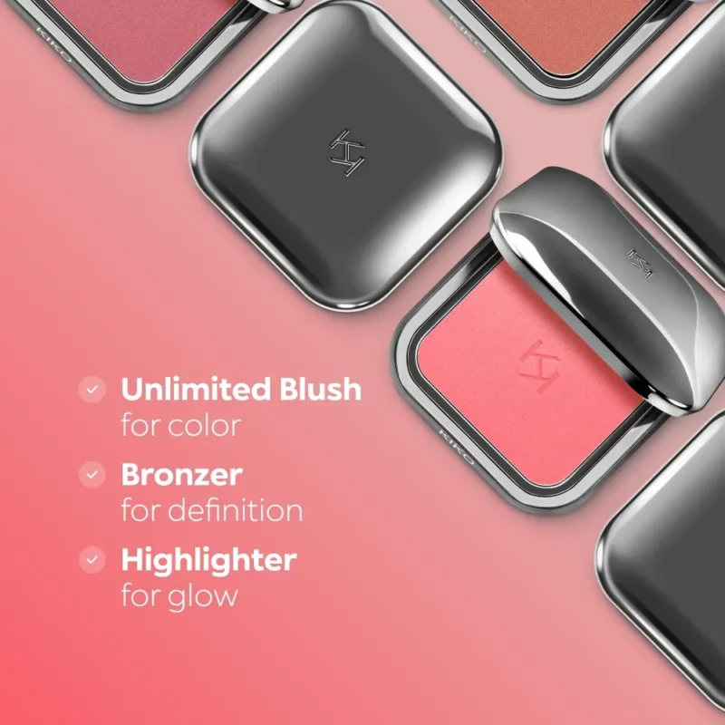 رژگونه پودری کیکو مدل UNLIMITED وزن 6گرم - Image 6