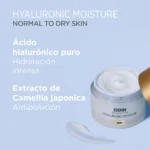 مرطوب‌کننده پوست نرمال ایزدین Hyaluronic وزن 50گرم - Image 3