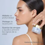 مرطوب‌کننده پوست نرمال ایزدین Hyaluronic وزن 50گرم - Image 2