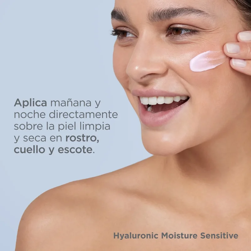مرطوب‌کننده پوست حساس ایزدین Hyaluronic وزن 50گرم - Image 2