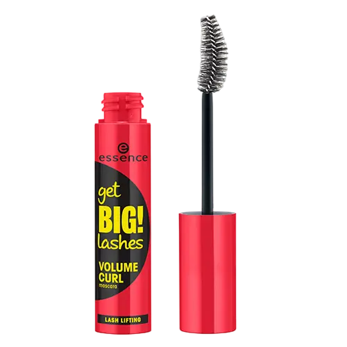 Essence-Get-Big-Lashes-Volume-Curl-Mascara ریمل حجمدهنده و فرکننده اسنس Big Lashes Curl - Image 1