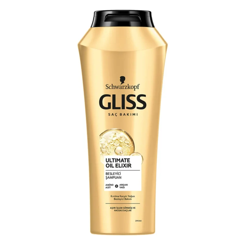 gliss-ultimate-oil-elixir-shampoo شامپو ترمیم کننده گلیس مدل Ultimate Oil Elixir حجم 500 میل - Image 1