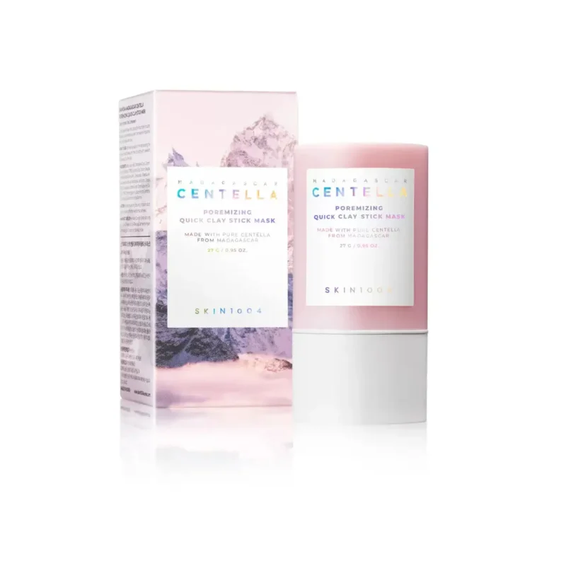 skin1004-madagascar-centella-poremizing-quick-clay-stick-mask-27g-808 ماسک خاک رس استیکی پوست چرب سنتلا Poremizing - Image 1