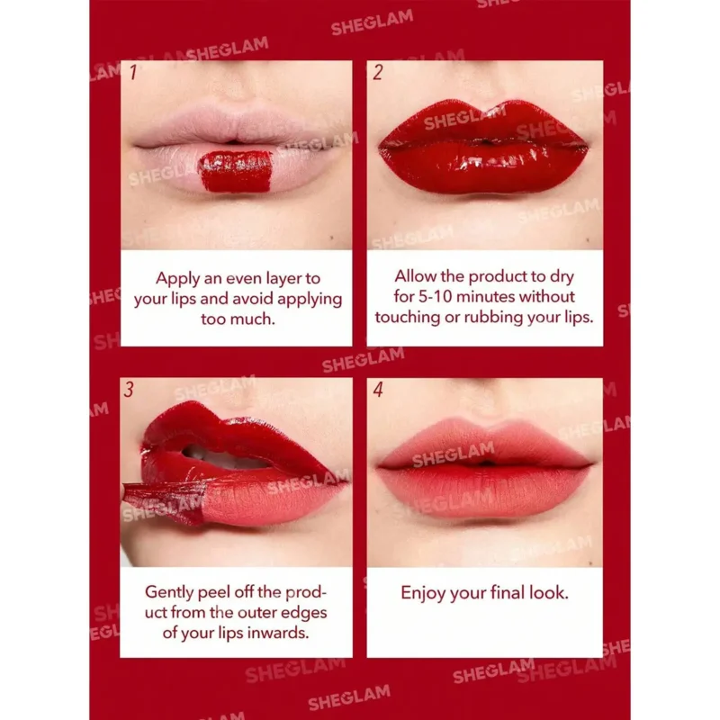 تینت لب پیل آف شیگلم مدل Peel Talk - Image 2