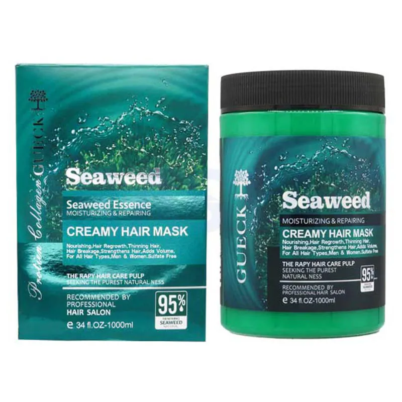 ماسک-مو-جلبک-دریایی-سیوید copy ماسک مو کراتینه فریسولفات گوک Seaweed حجم 1000میل - Image 1