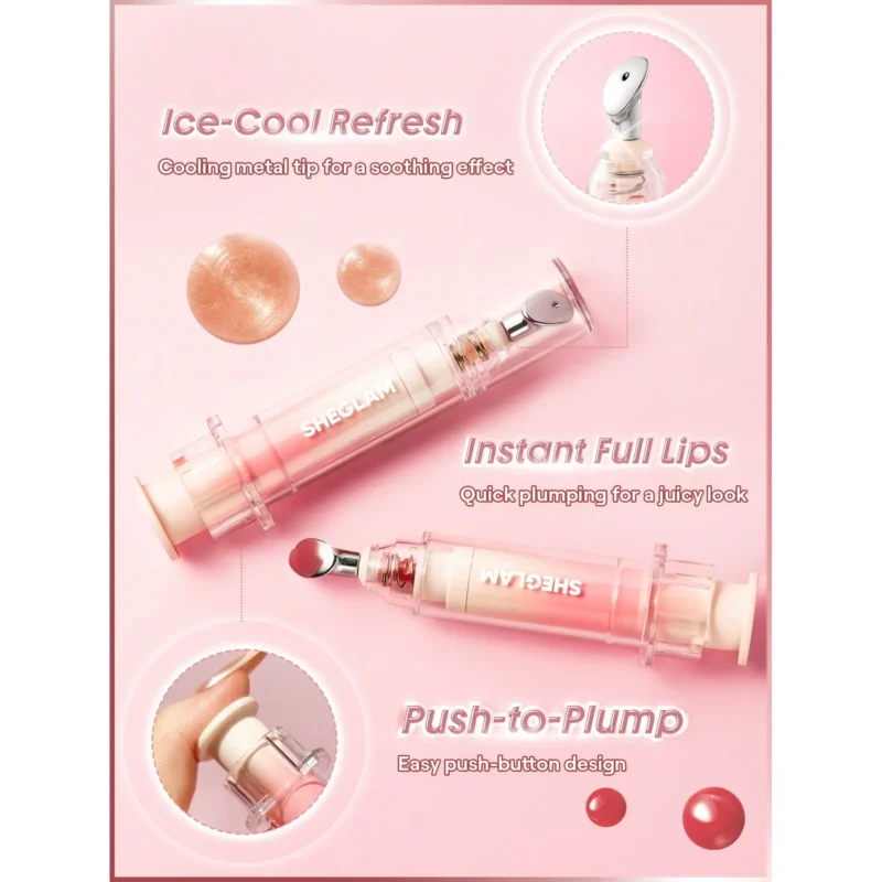 لیپ گلاس حجم‌دهنده شیگلم Booster Shine - Image 5
