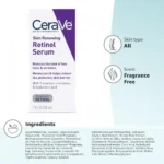 سرم رتینول جوانساز سراوی Skin Renewing حجم 30میل - Image 3