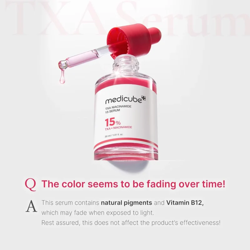 سرم ضدجوش مدیکیوب TXA Niacinamide 15% حجم 30میل - Image 4