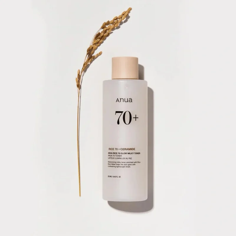 تونر برنج آنوا Rice 70+ Ceramide - Image 3