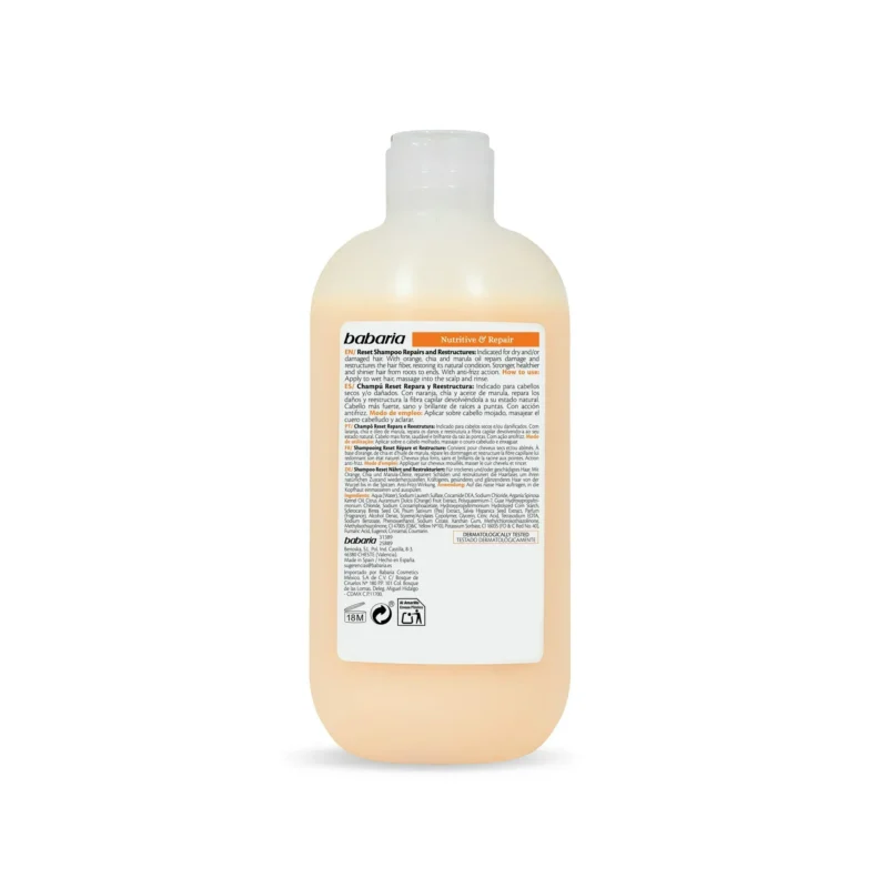 شامپو ترمیم کننده و مغدی باباریا Nutritive & Repair - Image 4