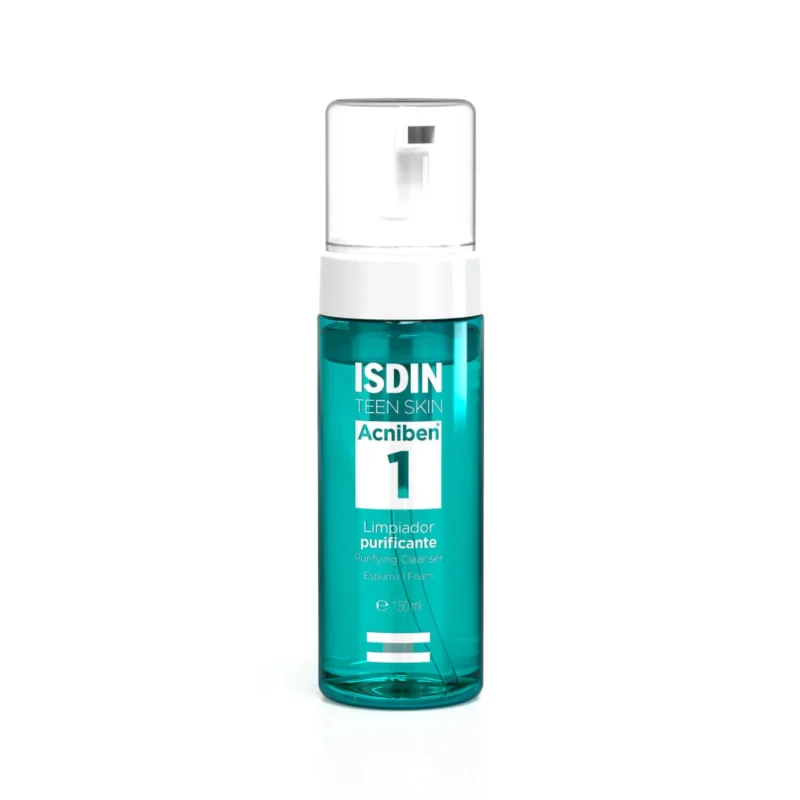 isdin-acniben-cleanser-1 فوم شوینده صورت ضدجوش ایزدین Acniben - Image 1