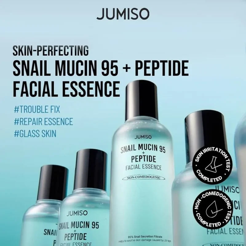 اسنس آبرسان ضدپیری جومیسو Snail Mucin 95 + Peptide - Image 5