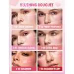 پالت رژگونه کرمی قلبی شیگلم Bouquet - Image 4