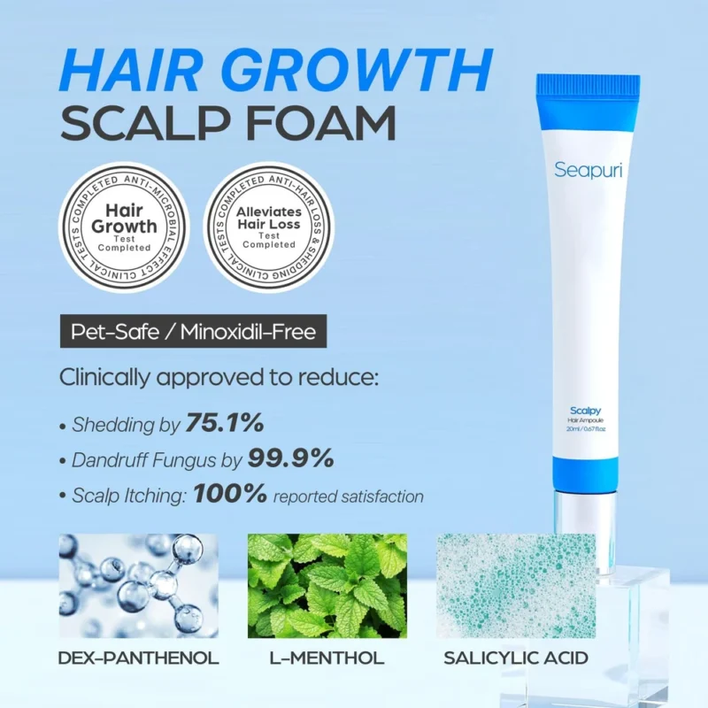 سرم ضدریزش و تقویت ریشه مو سی پوری SCALPY HAIR - Image 4