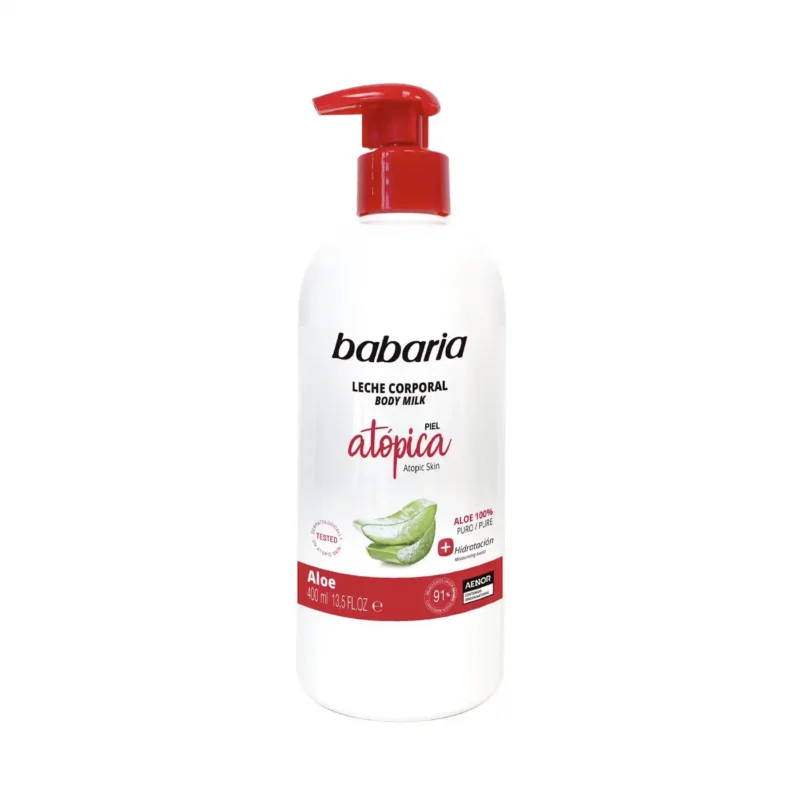 8410412021296 copy شیر بدن باباریا Atopic Body Lotion حجم 400 میل - Image 1