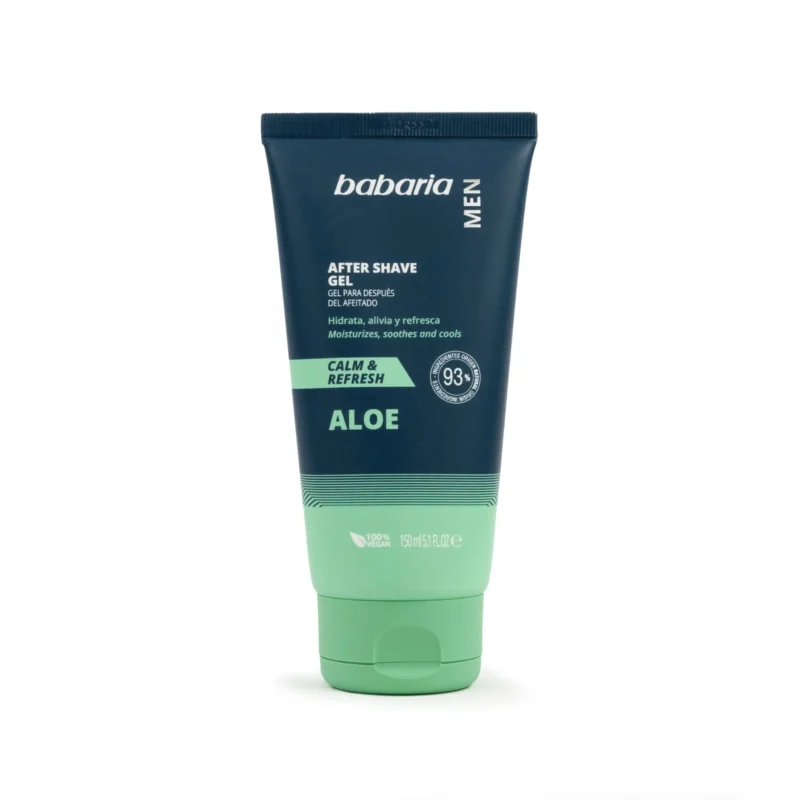 babaria_aftershave_aloe افتر شیو تسکیندهنده باباریا Aloe حجم 150میل - Image 1